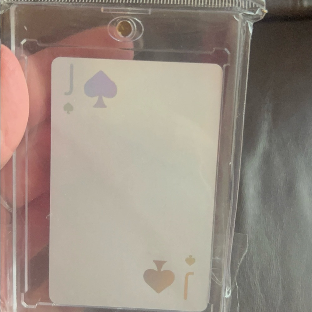 Dior Jack of Spades Collectible Playing Card
